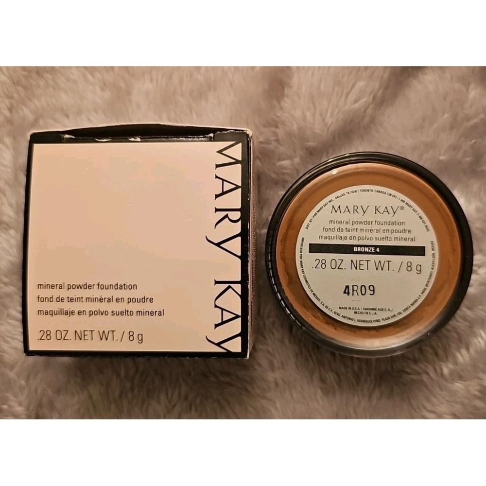 MARY KAY Mineral Powder Foundation 040991 Bronze 4 Full Size .28 oz New in Box